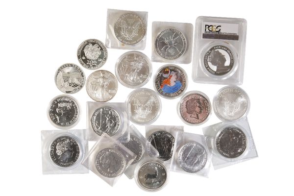 COLLECTION OF MIXED SILVER COINS