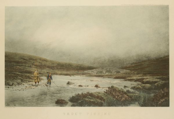 DOUGLAS ADAMS 1892 'TROUT FISHING'
