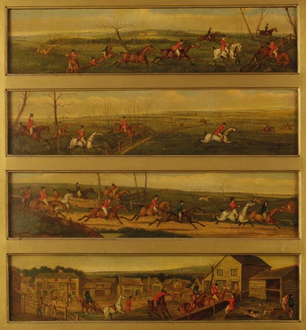 AFTER HENRY THOMAS ALKEN (1785-1851) Set of four hunting scenes