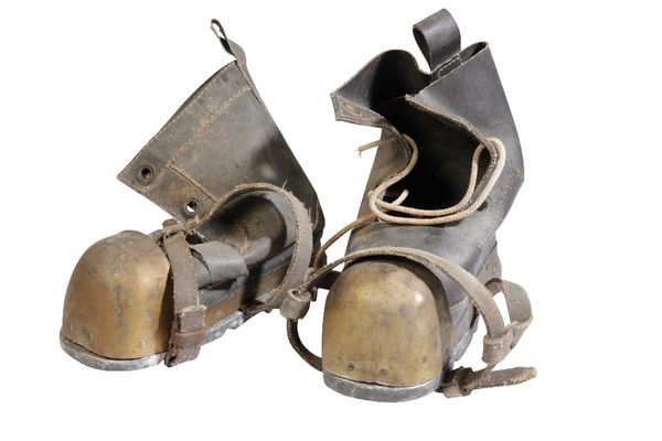 PAIR OF VINTAGE DIVING BOOTS