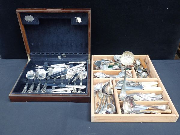 A CANTEEN OF CUTLERY