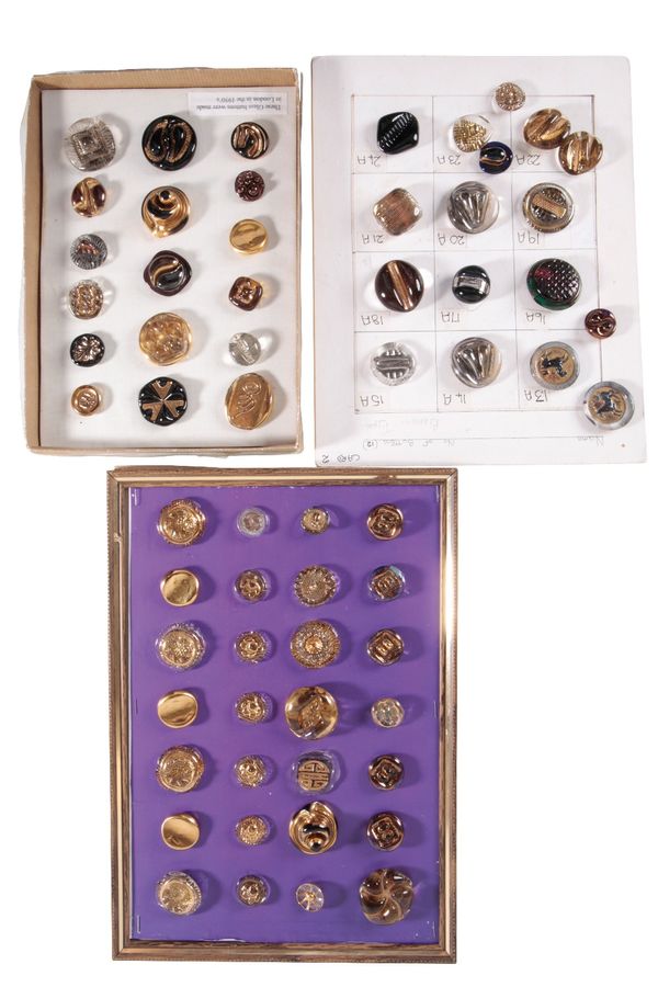 IN THE MANNER OF ORPLID AND BIMINI: A COLLECTION OF GLASS BUTTONS