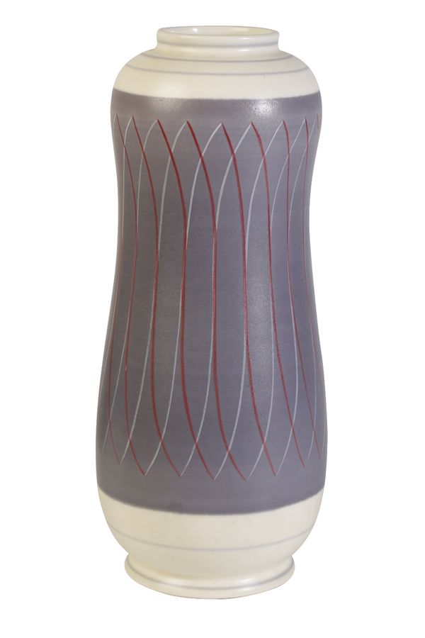 POOLE POTTERY: A "FREEFORM" PEANUT VASE