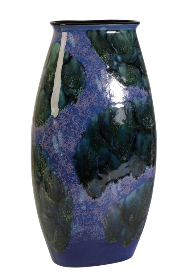 BARBARA RAY FOR POOLE POTTERY: A "MANHATTAN" VASE