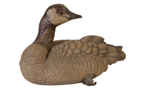 POOLE POTTERY STONEWARE "CANADA GOOSE" SCULPTURE