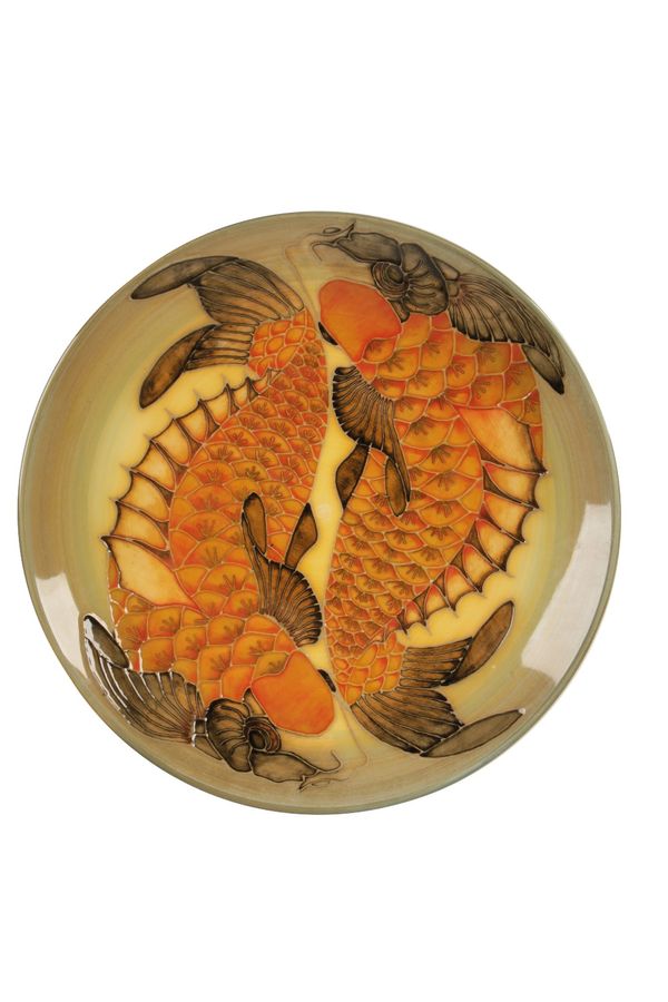 DENNIS CHINAWORKS: A "KOI CARP" LIMITED EDITION CHARGER