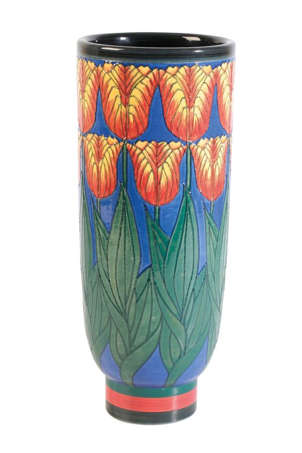 DENNIS CHINAWORKS: A "TULIP" TRIAL VASE