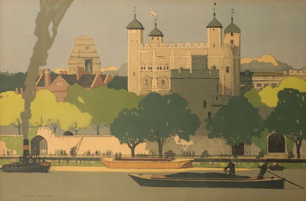 NORMAN WILKINSON (1878-1971) 'The Tower'