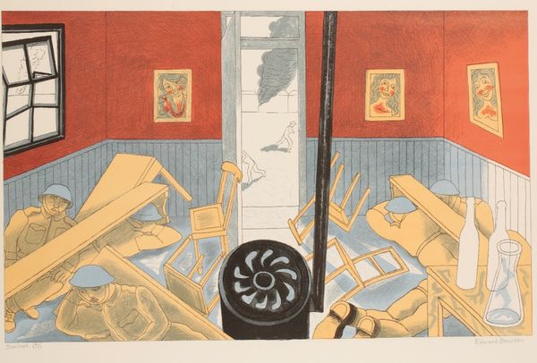 •EDWARD BAWDEN (1903-1989) 'Dunkirk'