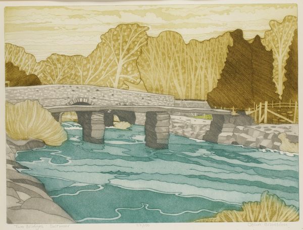 •JOHN BRUNSDON (1933-2014) 'Two Bridges: Dartmoor'