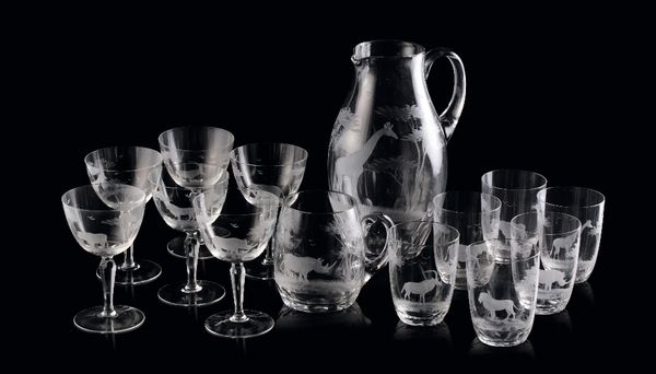 ROWLAND WARD: A COLLECTION OF GLASSWARES
