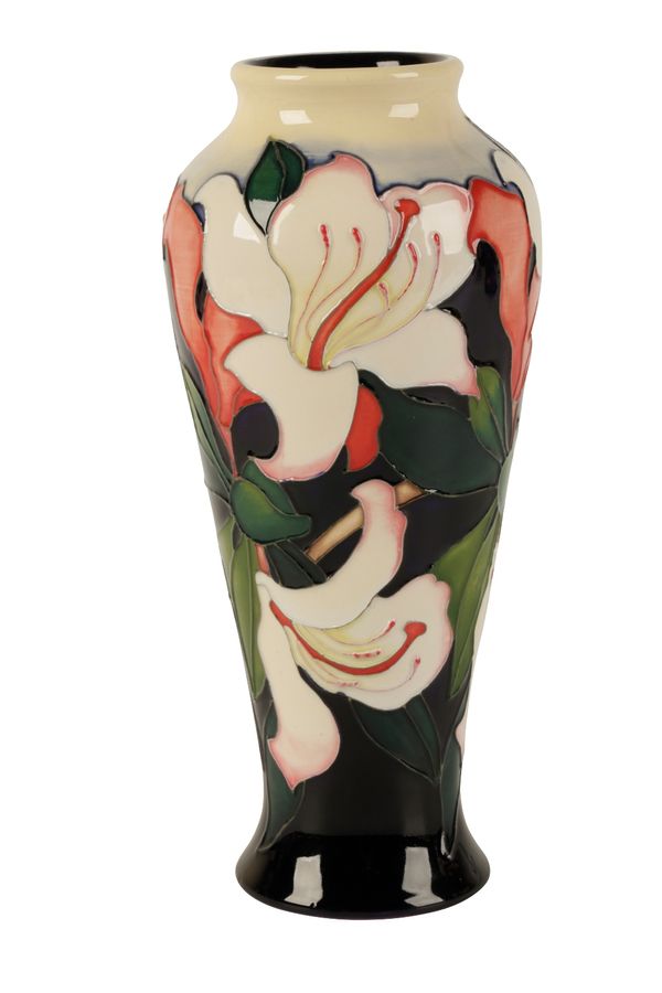 MOORCROFT: A " VALLEY GARDENS" LIMITED EDITION VASE
