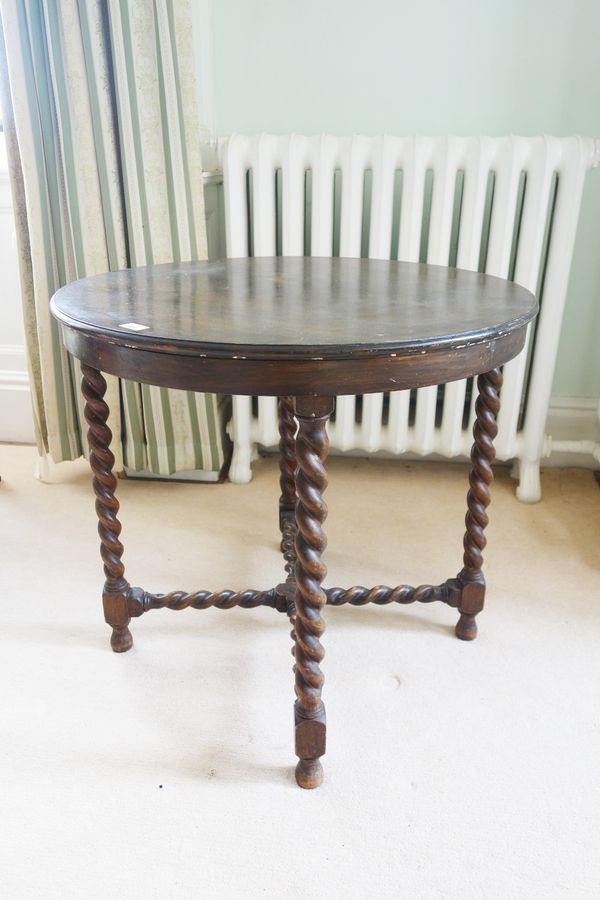 AN EDWARDIAN WINDOW TABLE