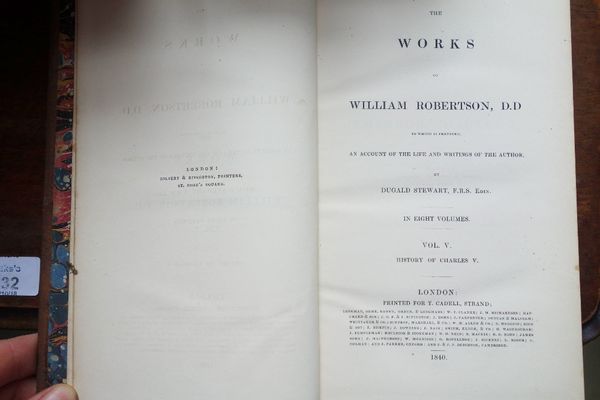 WILLIAM ROBERTSON DD "The Works"