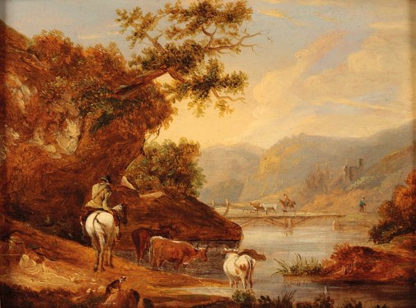 MARY BOND (1797-1872) Cattle watering