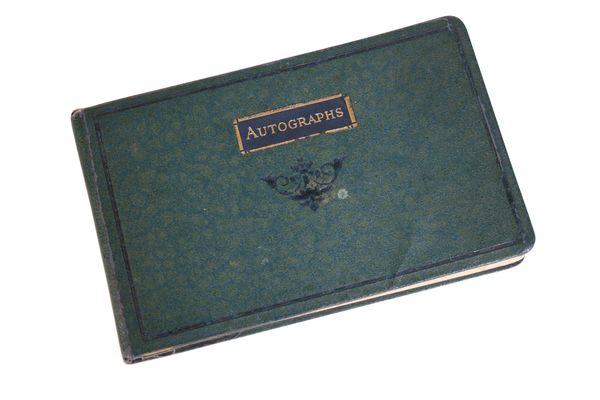 AUTOGRAPH BOOK