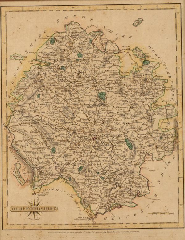 JOHN CARY (c. 1754-1835) 'HEREFORDSHIRE'