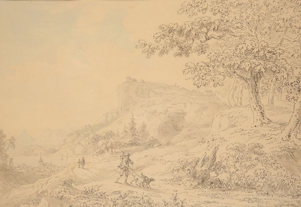 ANTHONY DEVIS (1729-1817) 'A Hilly Landscape'