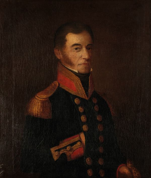 ENGLISH SCHOOL, 19TH CENTURY A half-length portrait of Commodore Clark