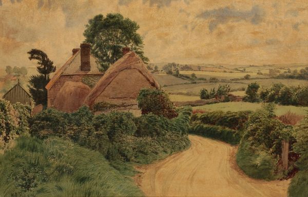 WILL PYE (fl. 1880-1921) 'A sketch at Coryates, Waddon Valley' 