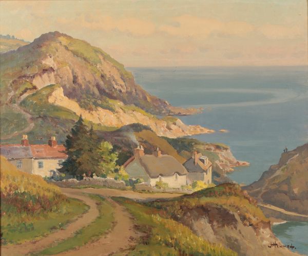 •JOSEPH EDWARD HENNAH (1896-1963) A view of Osmington