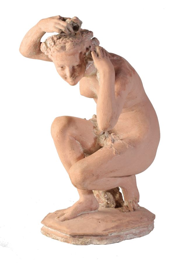 JEAN BAPTISTE CARPEAUX (1827-1875) 'Crouching Flora'