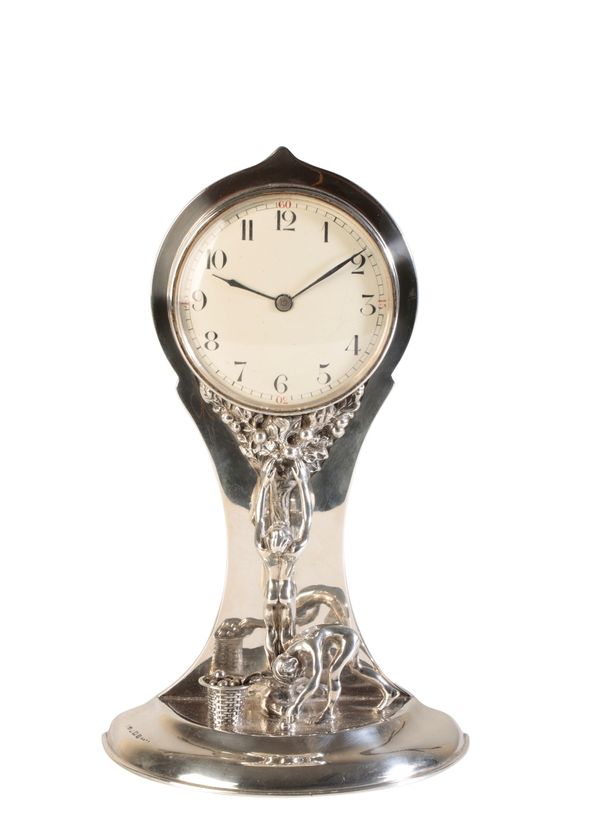 WILLIAM HAIR HASELER: CIRCA 1913,TREE OF LIFE MANTLE CLOCK