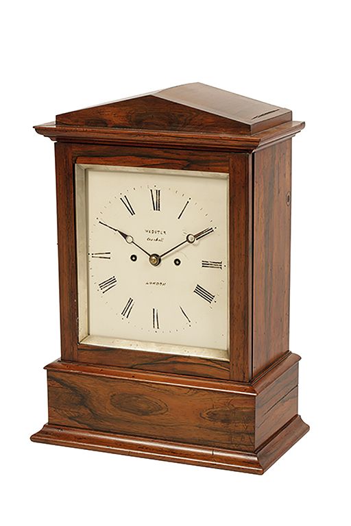 19TH CENTURY BRACKET CLOCK