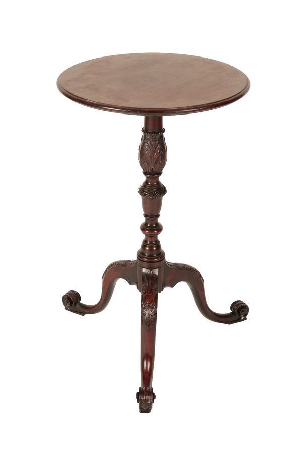 GEORGE III MAHOGANY OCCASIONAL TABLE