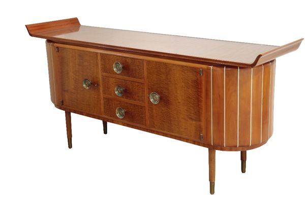 •LASZLO HOENIG: A MAHOGANY SIDEBOARD