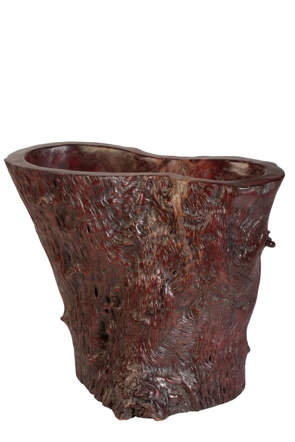 HUANGHUALI ROOTWOOD BRUSHPOT (BITONG)