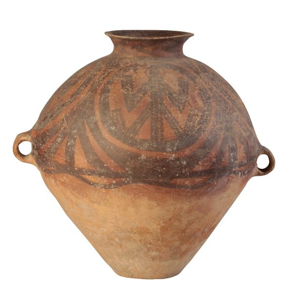 LARGE NEOLITHIC PAINTED POTTERY VESSEL, YANGSHAO / MAJIAYAO CULTURE