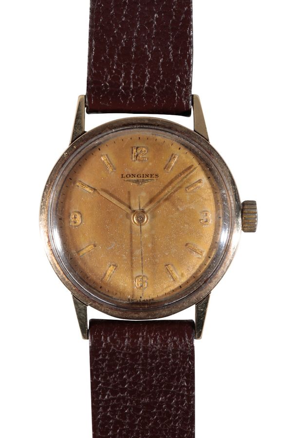 LONGINES 9CT GOLD GENTLEMAN'S WRISTWATCH