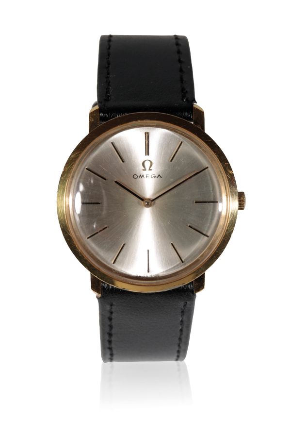 OMEGA GOLD-PLATED GENTLEMAN'S WRISTWATCH