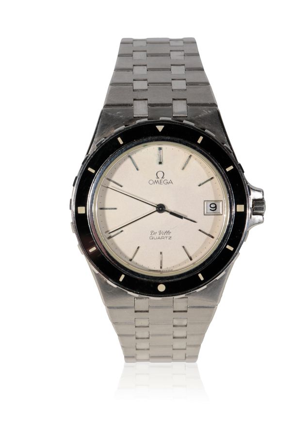 OMEGA DE VILLE GENTLEMAN'S STAINLESS STEEL BRACELET WATCH