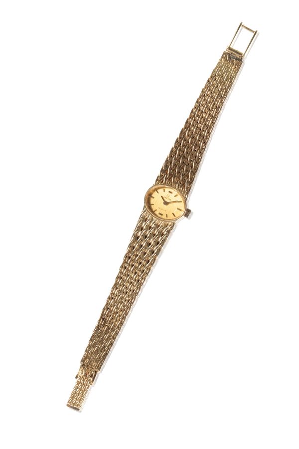 OMEGA DE VILLE 18CT GOLD LADY'S BRACELET WATCH