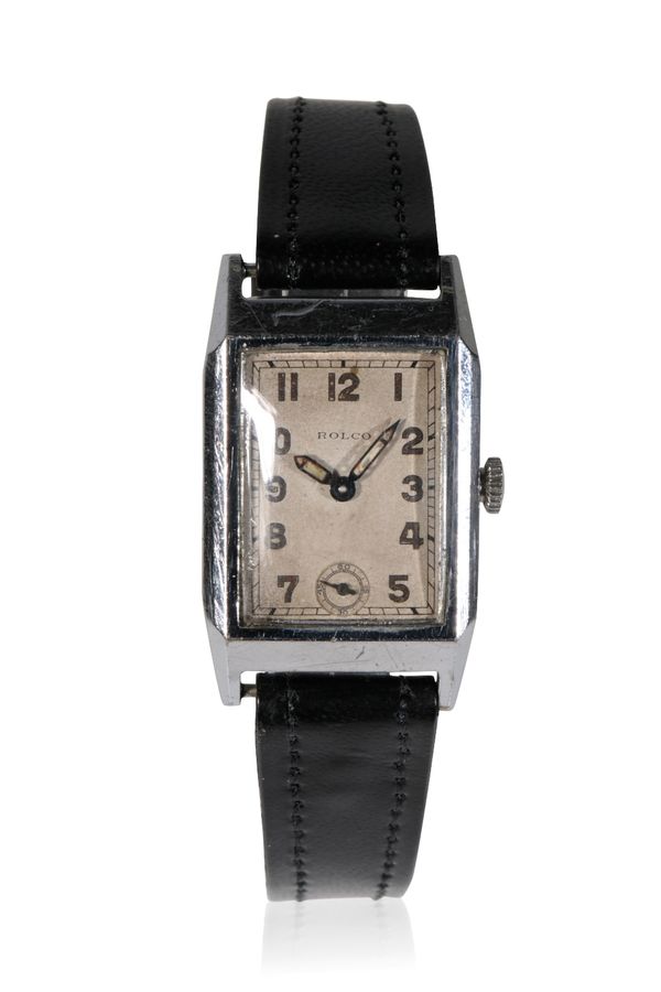 ROLCO GENTLEMAN'S STAINLESS STEEL WRISTWATCH