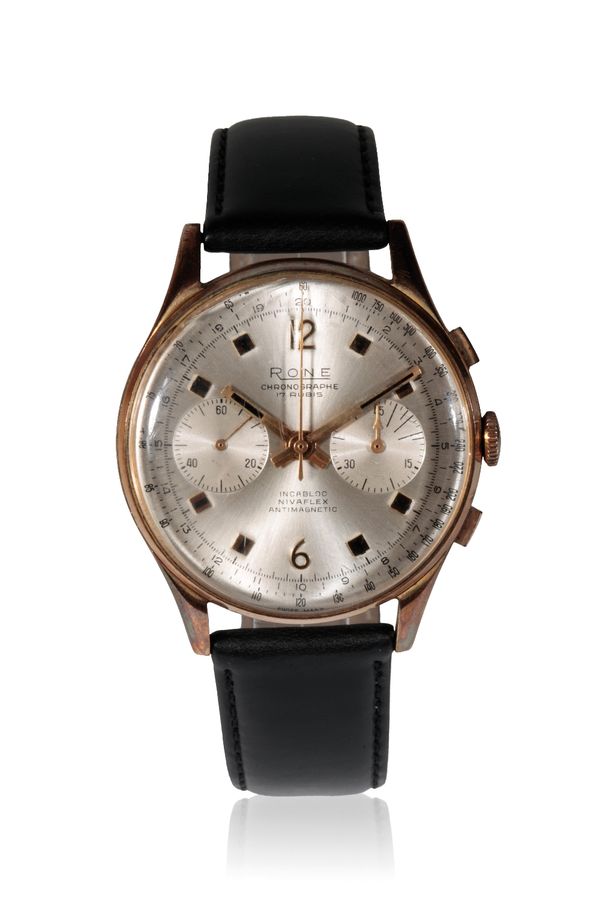 ROME GOLD PLATED GENTLEMAN'S CHRONOGRAPH WRISTWATCH