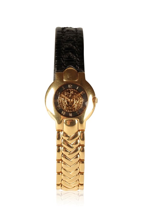 VERSACE 18CT GOLD LADY'S WRISTWATCH