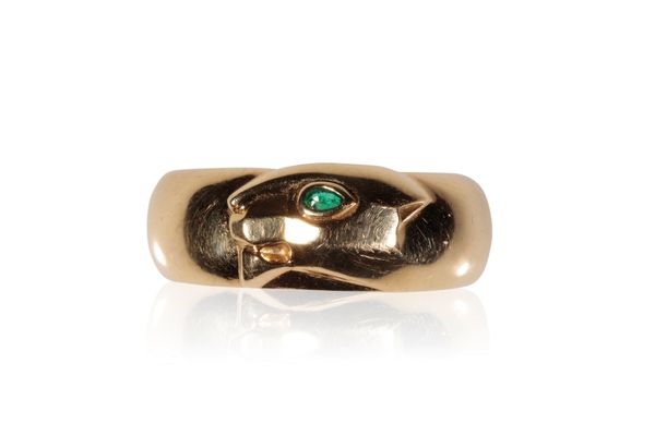 CARTIER GOLD PANTHERE RING