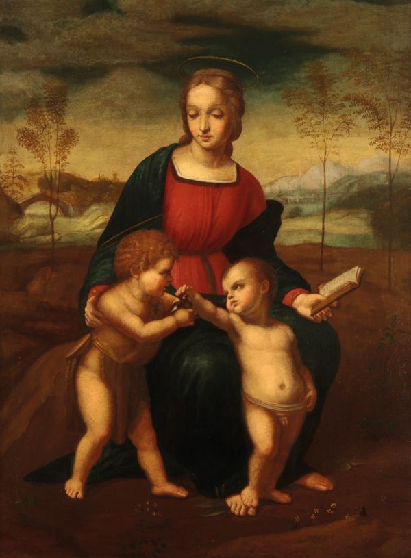 AFTER RAPHAEL (1483-1520) 'Madonna del Cardellino' ('Madonna of the Goldfinch')