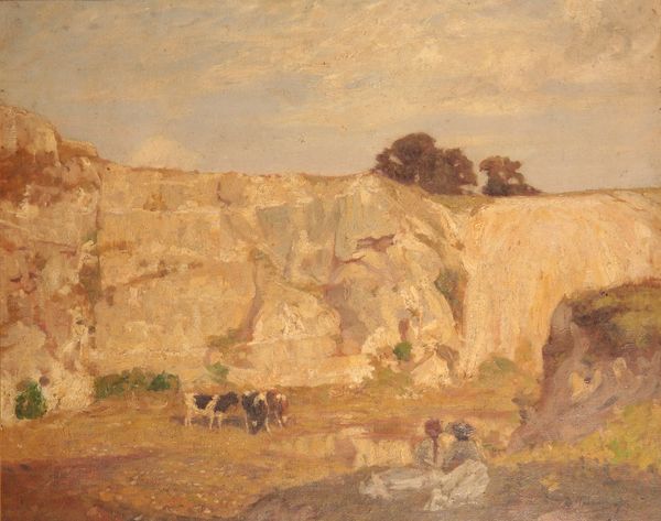 ALGERNON TALMAGE (1871-1939) 'The Old Chalk Pit'