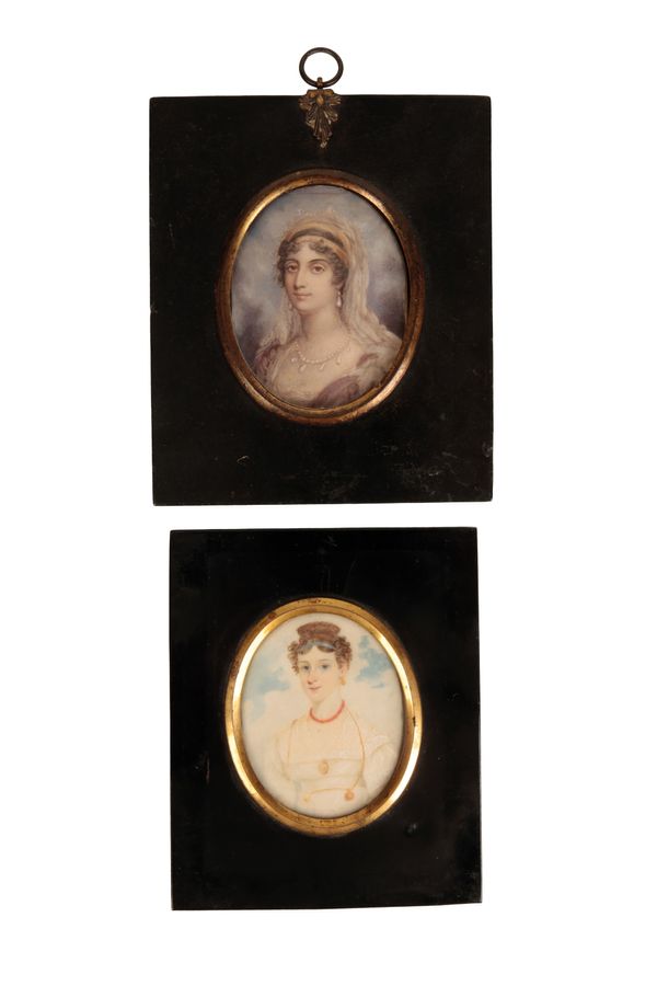 MANNER OF SOPHIE LIENARD (fl. 1837-1845) portrait of Elisa Bonaparte