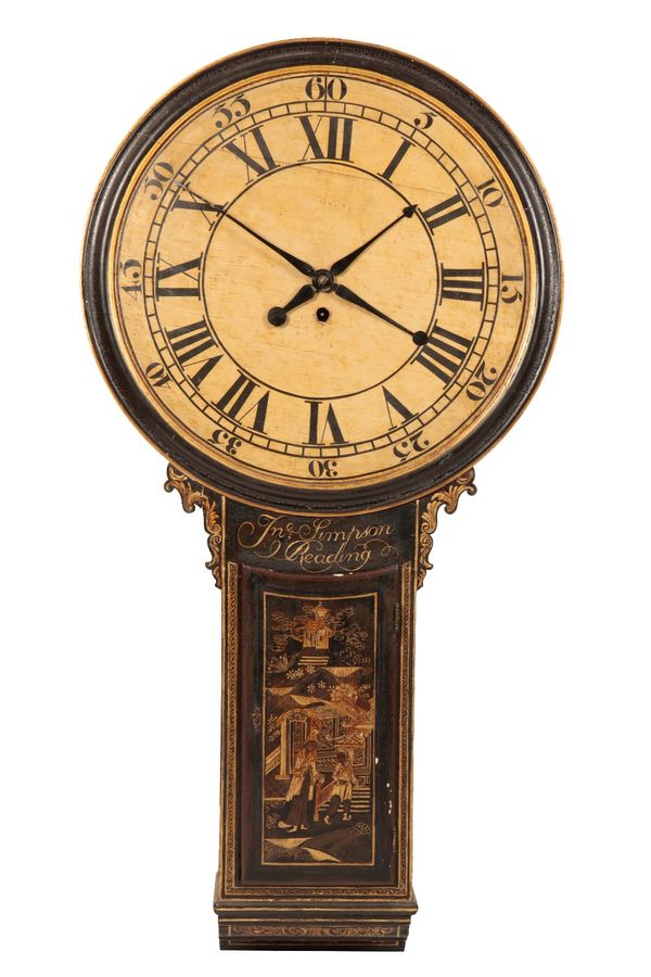 18TH CENTURY ACT OF PARLAMENT WALL CLOCK