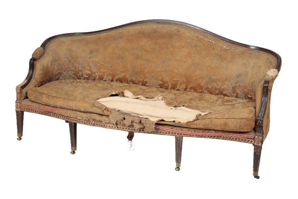 GEORGE III SETTEE