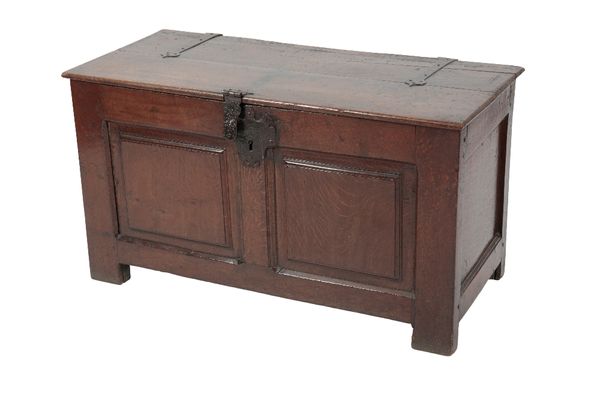 CHARLES II OAK COFFER