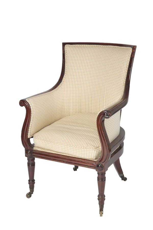 REGENCY ROSEWOOD TUB CHAIR