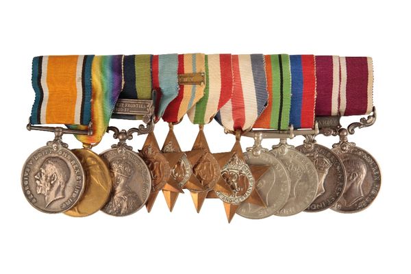 A GEORGE 6TH MERITORIOUS SERVICE MEDAL GROUP TO WARRANT OFFICER RUNCIMAN, DURHAM LIGHT INFANTRY