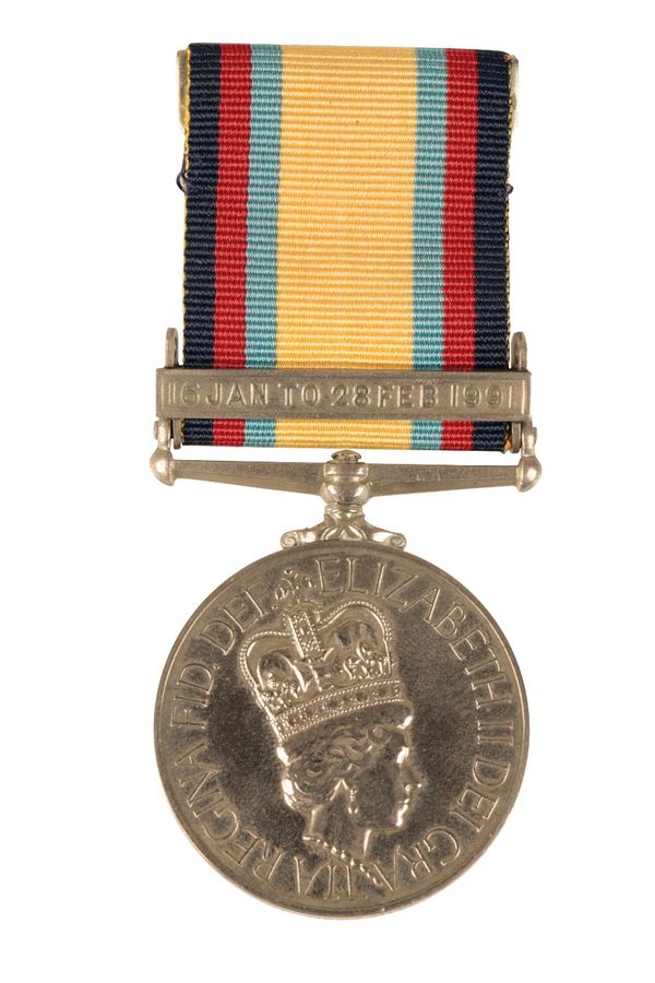 A GULF WAR MEDAL TO A L/CPL IN THE GURKHAS