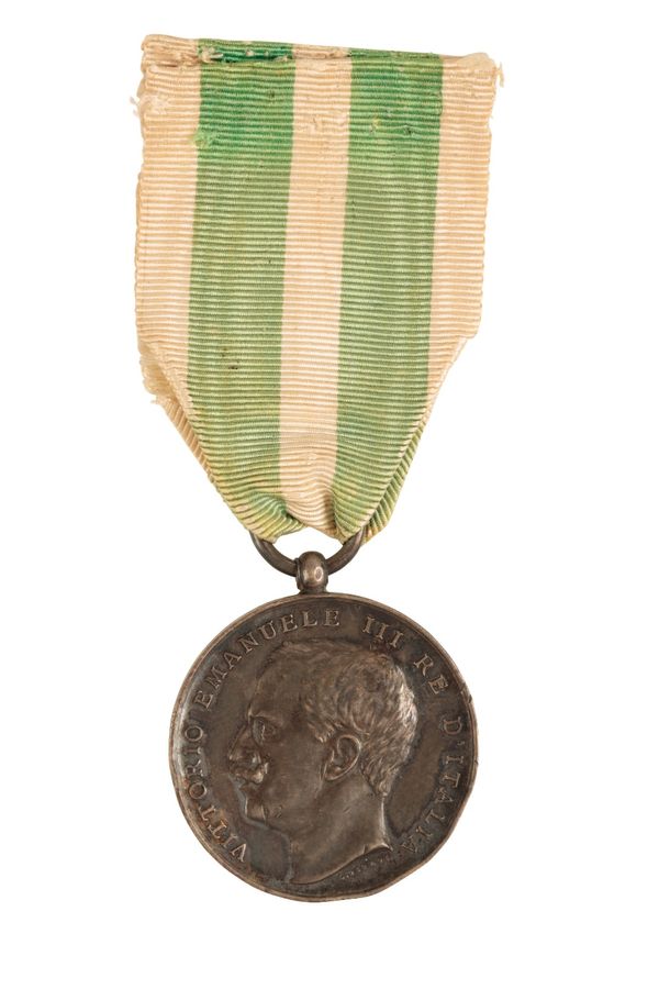 MESSINA EARTHQUAKE MEDAL IN SILVER